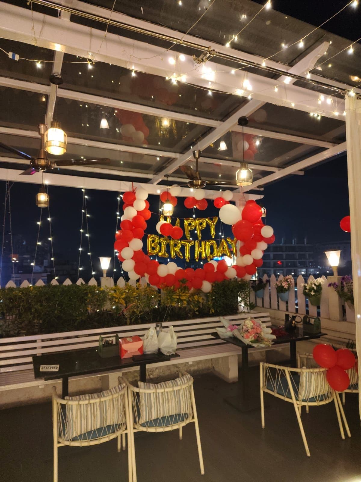 Birthday Celebration Setup